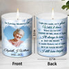 Custom Photo You Will Always Be In My Heart - Memorial Personalized Custom Smokeless Scented Candle - Memorial Gift, Sympathy Gift For Family Members