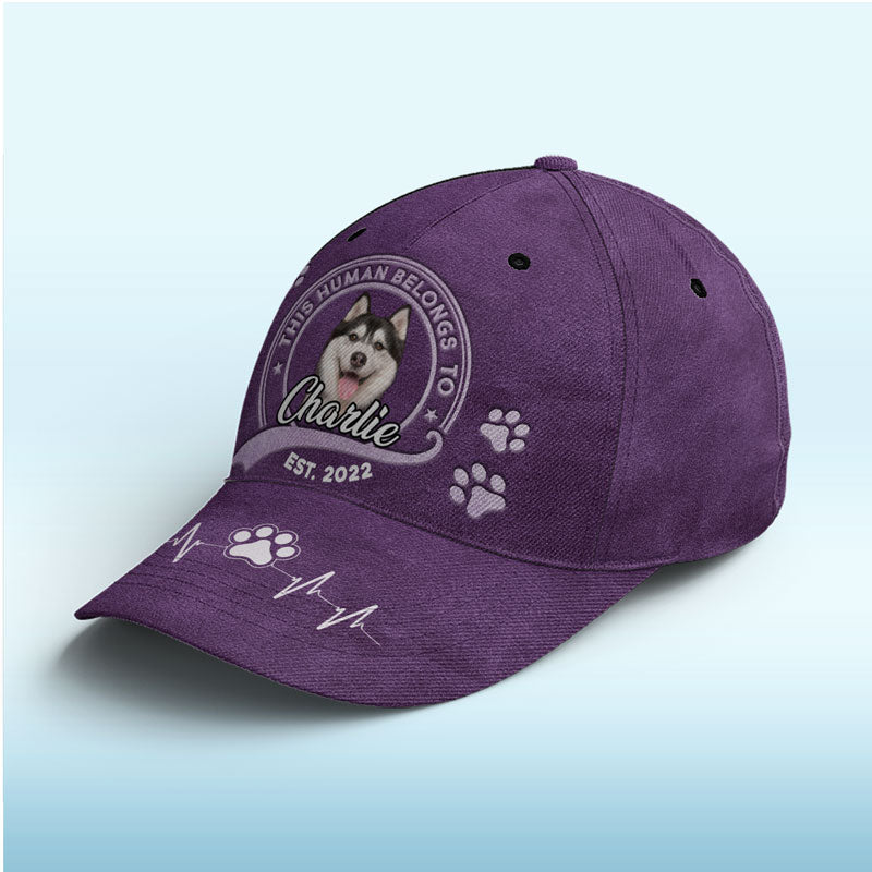 The Best Therapist Has Fur And Four Legs Green - Dog Personalized Custom Hat, All Over Print Classic Cap - New Arrival, Gift For Pet Owners, Pet Lovers