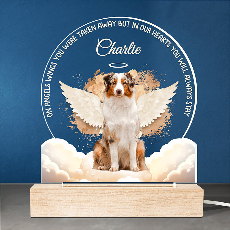 Custom Name Pet Memorial Gifts - Personalized 3D LED Light