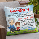Custom Name Grandma Gifts for Granddaughter - Personalized Pillow