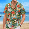 Custom Photo Let's Have Some Fun In The Sun - Dog & Cat Personalized Custom Unisex Tropical Hawaiian Aloha Shirt - Summer Vacation Gift, Gift For Pet Owners, Pet Lovers
