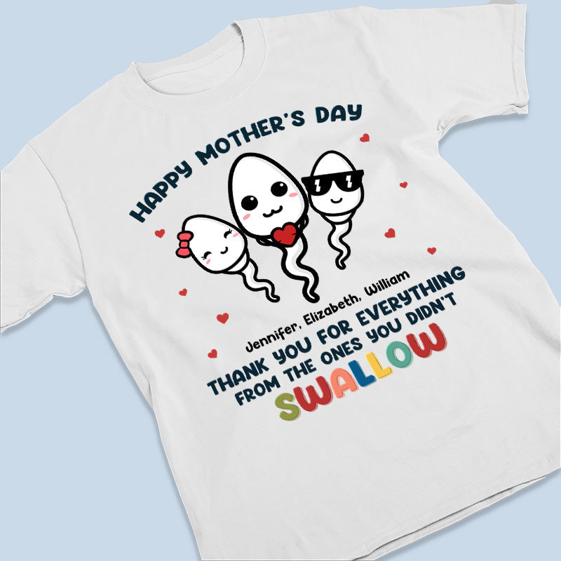 Custom Name Funny Mother's Day Gifts for Mom - Personalized Apparel