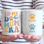 Custom Name Dog Mom Gifts - Personalized Mugs