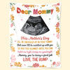 Custom Photo Mommy, You Are Doing A Great Job - Family Personalized Custom Baby Blanket - Baby Shower Gift, Gift For First Mom