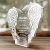 Custom Photo The Sky Looks Different When You Have Someone You Love Up There - Memorial Personalized Custom Shaped Acrylic Plaque - Christmas Gift, Sympathy Gift For Family Members