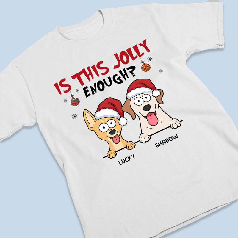 Custom Name Christmas Dog Gifts for Pet Lovers - Personalized Apparel