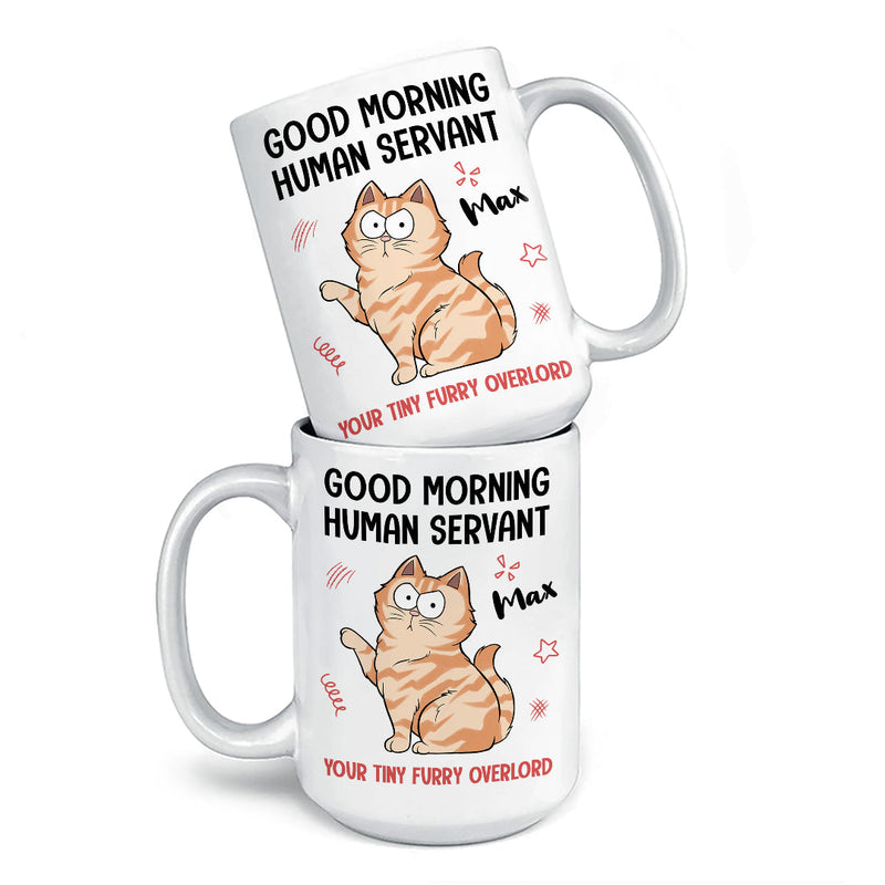 In My Head I've Slapped You 3 Times - Cat Personalized Custom Mug - Gift For Pet Owners, Pet Lovers