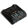 First Dad Now Grandpa - Family Personalized Custom Unisex T-shirt, Hoodie, Sweatshirt - Father's Day, Birthday Gift For Dad, Grandpa