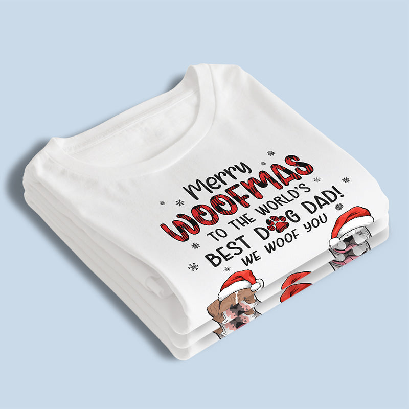 Custom Name Christmas Gifts for Dog Dads - Personalized Apparel