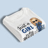 Just A Girl Who Loves Traveling - Travel Personalized Custom Unisex T-shirt, Hoodie, Sweatshirt - Gift For Travel Lovers