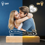 Custom Photo Couple Gifts - Personalized 3D LED Light