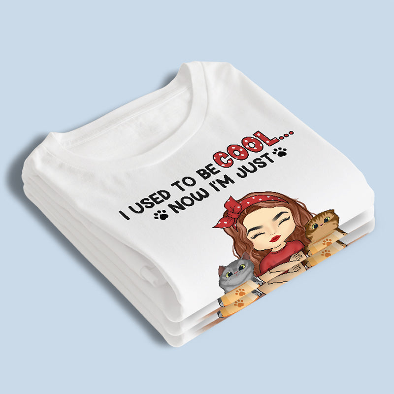 Custom Name Funny Cat Gifts for Cat Lovers - Personalized Apparel