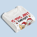 Custom Name Christmas Dog Gifts for Pet Lovers - Personalized Apparel