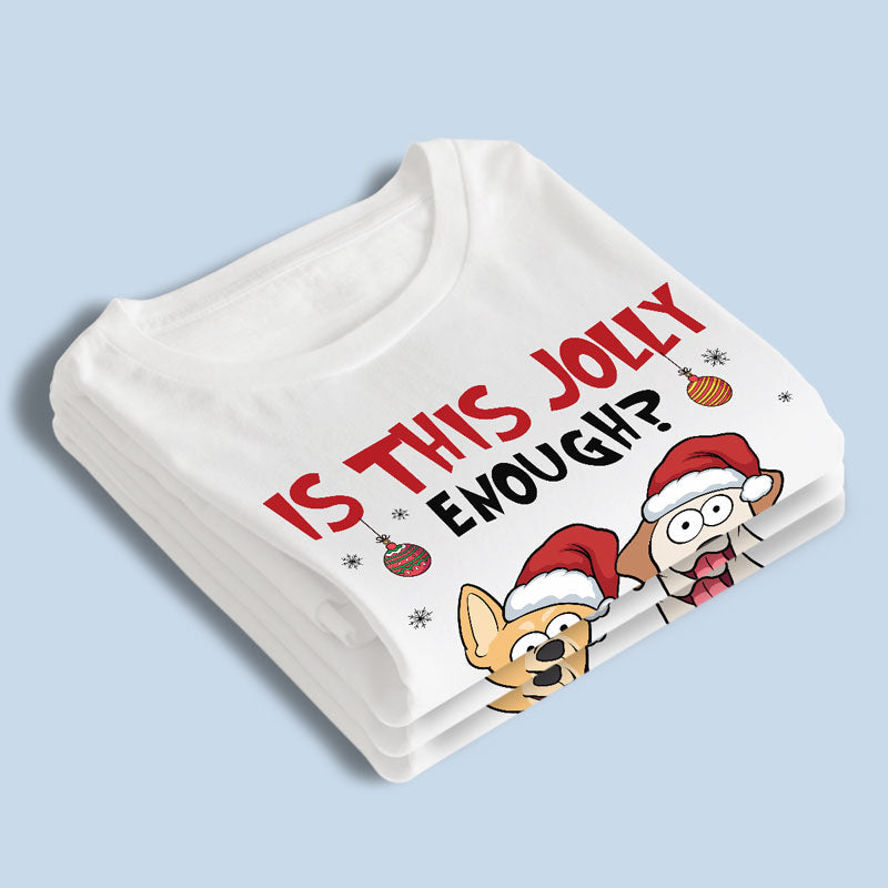 Custom Name Christmas Dog Gifts for Pet Lovers - Personalized Apparel