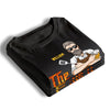 The Grillfather, The Legend - Family Personalized Custom Unisex T-shirt, Hoodie, Sweatshirt - Father's Day, Birthday Gift For Dad