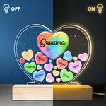 Custom Name Grandma Family Gifts - Personalized 3D LED Light