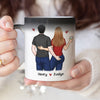 Congrats On Another Year Being My Husband - Couple Personalized Custom Color Changing Mug - Gift For Husband Wife, Anniversary