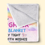 Custom Name Grandma Gifts for Granddaughter - Personalized Blanket