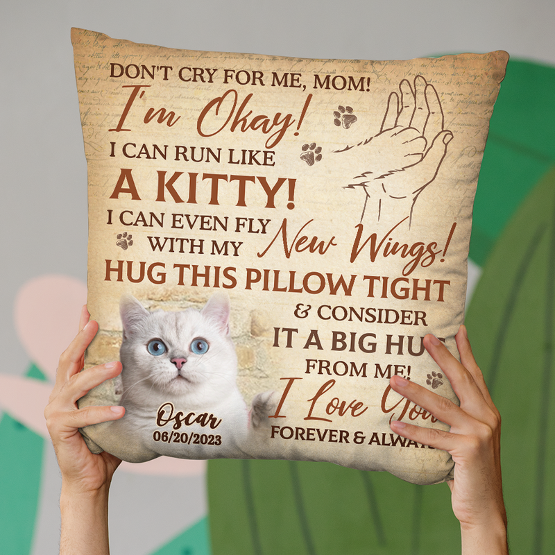 Custom Pet Photo Memorial Gifts for Dog Lovers - Personalized Pillow