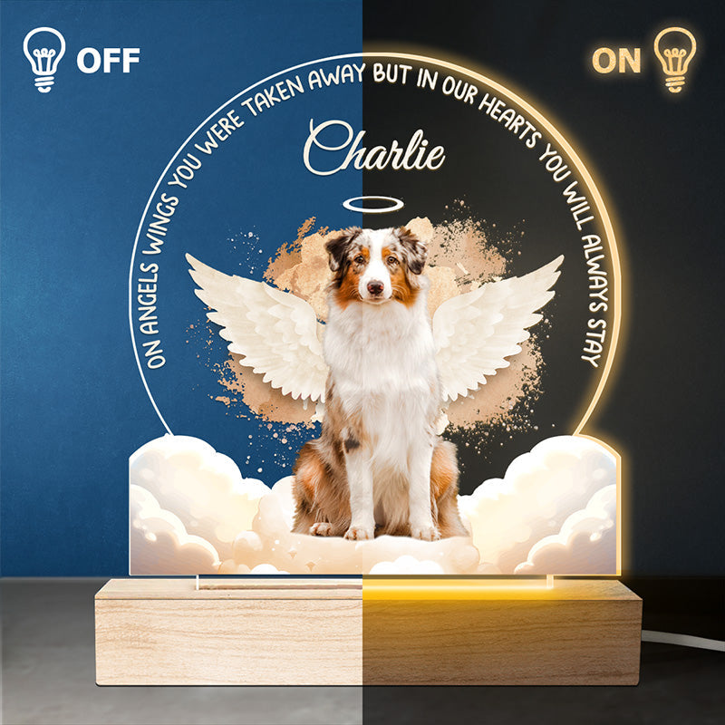 Custom Name Pet Memorial Gifts - Personalized 3D LED Light