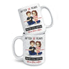 You're The Only One - Couple Personalized Custom Mug - Gift For Husband Wife, Anniversary