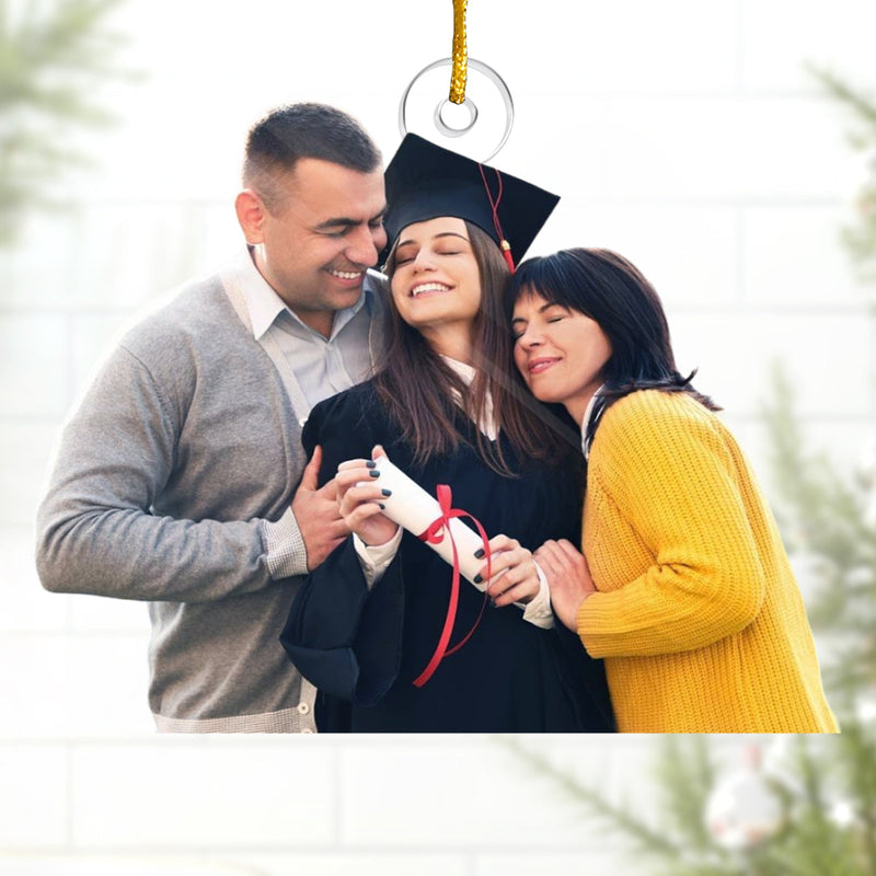 Custom Photo Graduation Gifts - Personalized Ornament