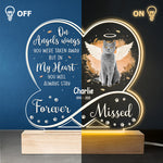 Custom Cat Memorial Gifts - Personalized 3D LED Light