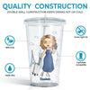 Adventure Is Worthwhile - Travel Personalized Custom Clear Acrylic Tumbler - Gift For Travel Lovers