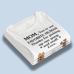 Custom Name Dog Dad Gifts - Personalized Apparel