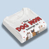 This Awesome Dog Mom Belongs To - Dog Personalized Custom Unisex T-shirt, Hoodie, Sweatshirt - Gift For Pet Owners, Pet Lovers