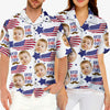 Custom Photo Best Dad Ever - Family Personalized Custom Unisex Patriotic Hawaiian Shirt - Father's Day, Independence Day, 4th Of July, Birthday Gift For Dad