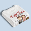 Happily Annoying Each Other Since - Couple Personalized Custom Unisex T-shirt, Hoodie, Sweatshirt - Gift For Husband Wife, Anniversary