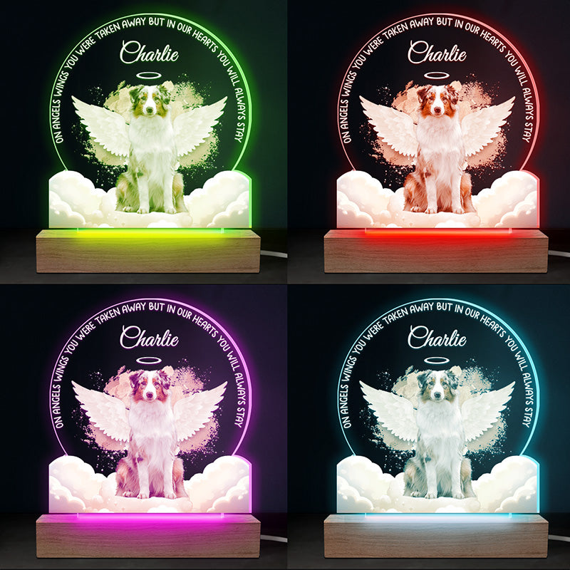 Custom Name Pet Memorial Gifts - Personalized 3D LED Light