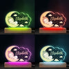 Sleep Tight Baby - Family Personalized Custom Heart 3D LED Light - Mother's Day, Baby Shower Gift, Gift For First Mom