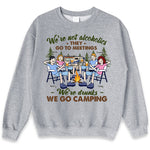 Custom Name Funny Drunk Camping Gifts for Friends - Personalized Apparel