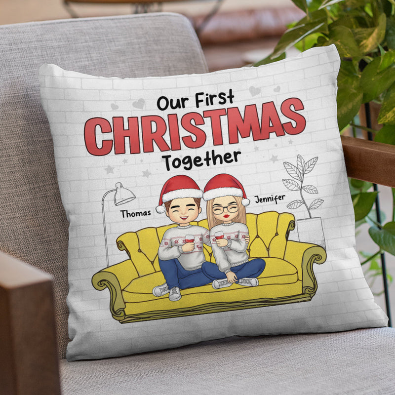 Custom Name Hubby & Wifey Anniversary Gifts - Personalized Pillow