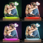 Custom Photo Couple Gifts - Personalized 3D LED Light