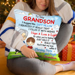 Custom Name Grandma Gifts for Granddaughter - Personalized Pillow