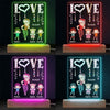 My Cherished Kids, The Light Of My Life - Family Personalized Custom Rectangle Shaped 3D LED Light - Mother's Day, Gift For Mom, Grandma