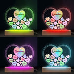Custom Name Grandma Family Gifts - Personalized 3D LED Light