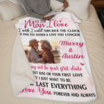 Custom Photo Couple Gifts - Personalized Blanket