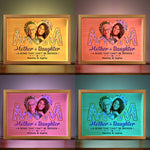 Custom Photo Mother Daughter Gifts - Personalized Frame Light Box