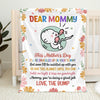 Mom, You Are Doing A Great Job - Family Personalized Custom Baby Blanket - Baby Shower Gift, Gift For First Mom