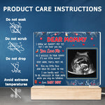 Custom Ultrasound Photo Pregnancy Gifts for Moms - Personalized 3D LED Light