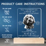 Custom Pet Photo Dog Memorial Keepsake - Personalized 3D LED Light