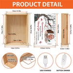 Custom Photo Memorial Remembrance Decor - Personalized Frame Light Box