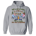 Custom Name Funny Drunk Camping Gifts for Friends - Personalized Apparel