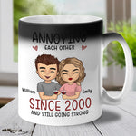 Custom Name Funny Anniversary Gifts for Couples - Personalized Mugs