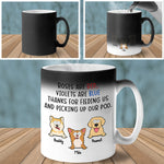 Custom Name Funny Dog Gifts for Pet Parents - Personalized Mugs