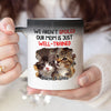 Custom Photo We Aren't Spoiled - Dog & Cat Personalized Custom Color Changing Mug - Gift For Pet Owners, Pet Lovers